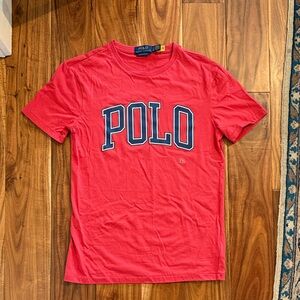 Polo Ralph Lauren Red Logo Tee, Small, NWOT